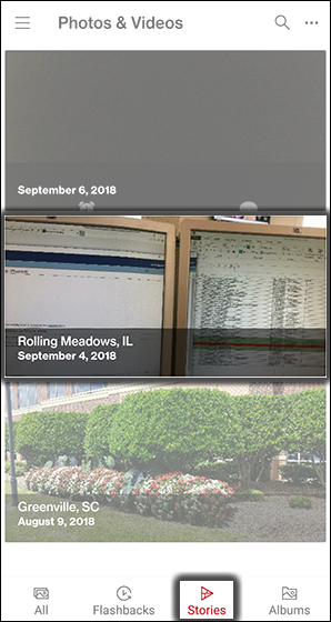 Loeschen sie alle fotos aus der verizon cloud