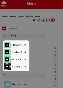 Select a Song