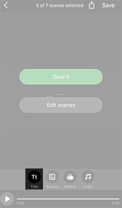 Tap Title