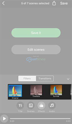 Select a Filter