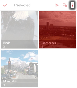 Tap Contextual Menu