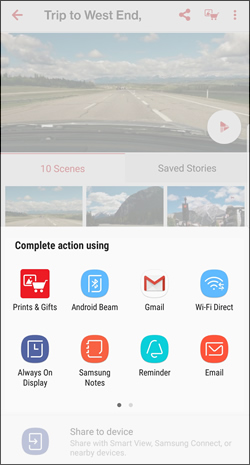 Select story
