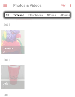 Select a Sorting Option