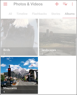 Tap an Album
