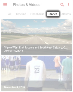 Tap Stories