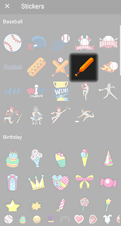 Tap a Sticker