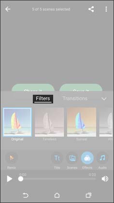 Tap Filters
