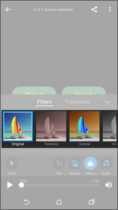 Select a Filter