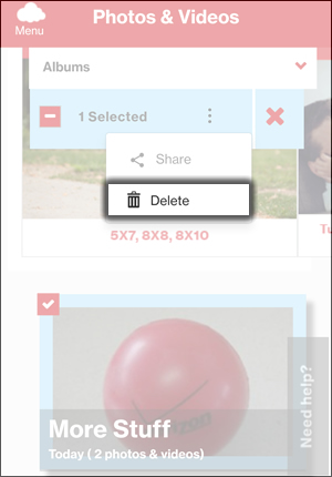 oprime Delete