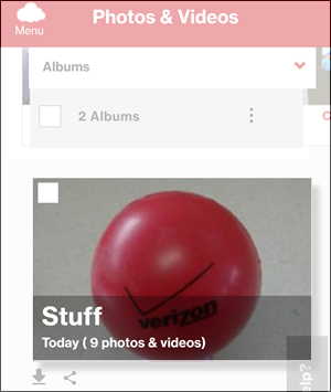 Tap an Album