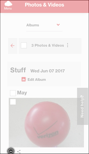 Tap the Remove Icon