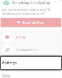 Oprime Settings