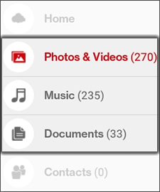 Select a Content Type