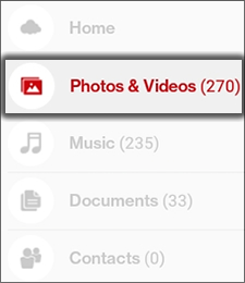 Tap Photos & Videos