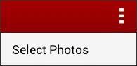 Tap Select Photos