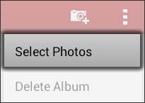 Tap Select Photos