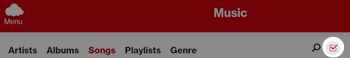 Tap the Select Icon