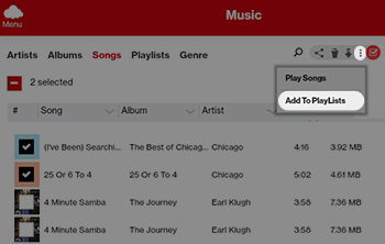 Tap Add To Playlists