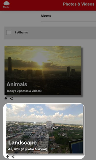 Tap an Album
