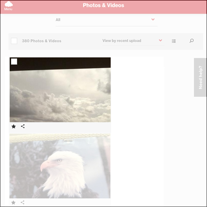 Navigate to a Picture / Video