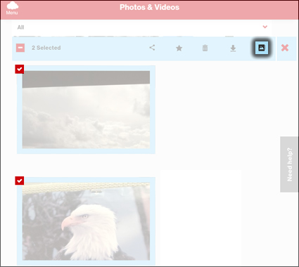 Select a Picture/Video