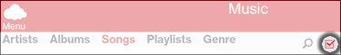 Tap the Select Icon