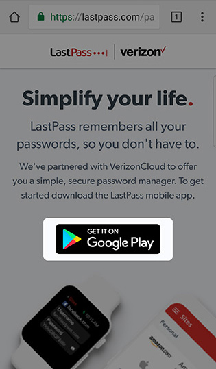 install lastpass app