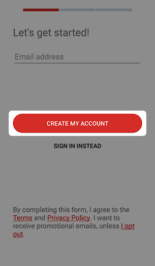 Create LastPass account