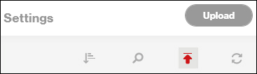 Click the Import Icon
