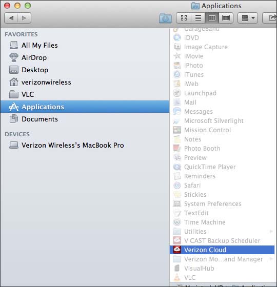 verizon messenger for mac