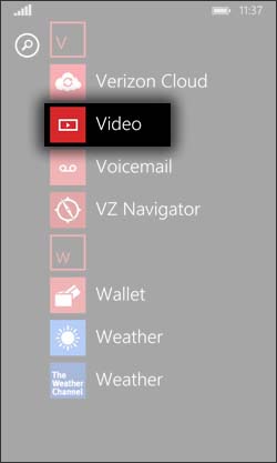 Select Video
