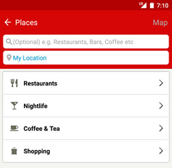 Select Place Category