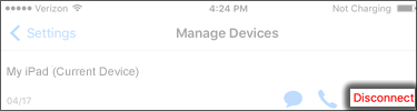 Oprime Disconnect