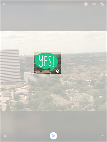 Resize the Sticker
