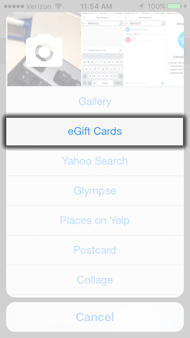 Tap eGift Cards