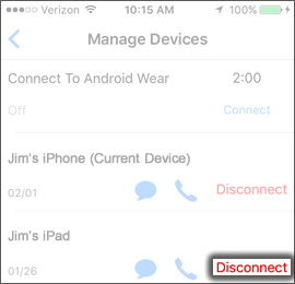 Oprime Disconnect