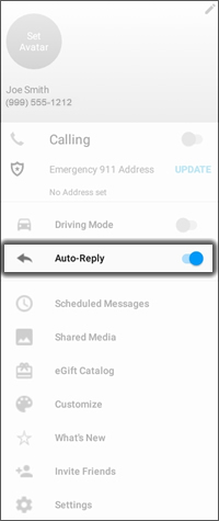 oprime Auto Reply
