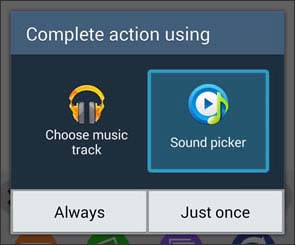 Select audio app