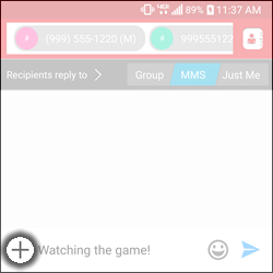 Tap the Add Icon