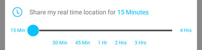 Select Time Option