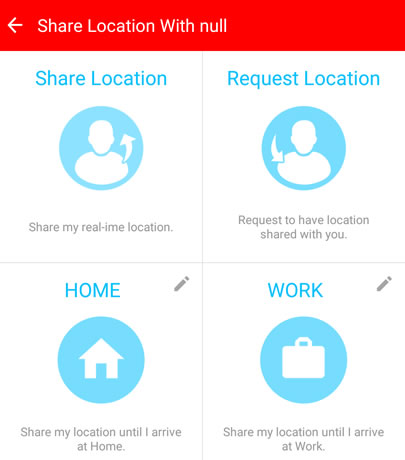 Select location