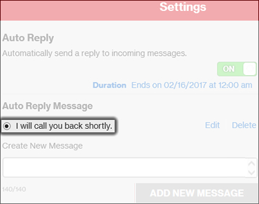 Select a Message