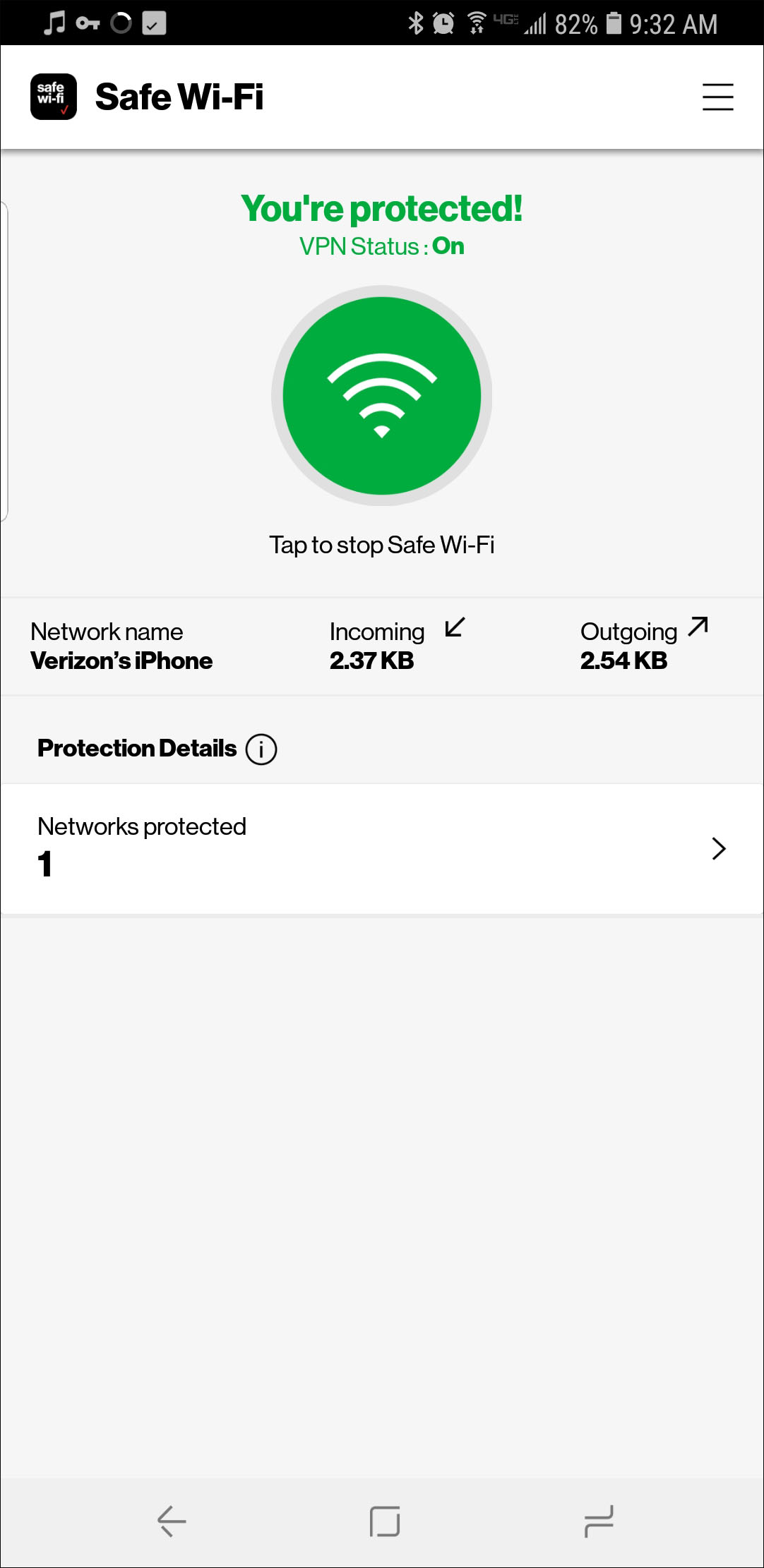 View Protection Details - Verizon Safe Wi-Fi - Apple iOS | Verizon Wireless