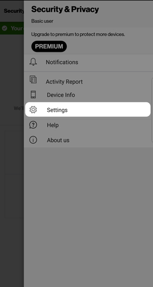 Oprime Settings