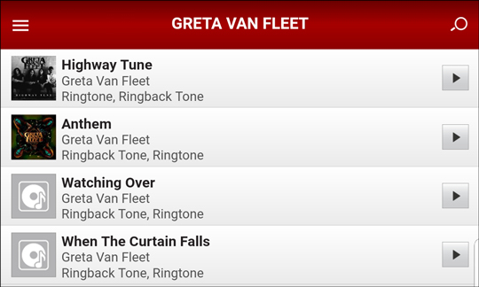 verizon ringtones app