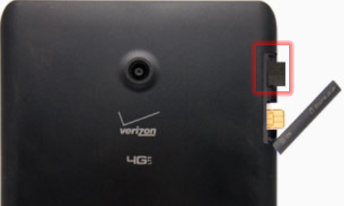 SD / Memory Card slot