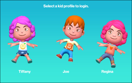 GizmoTab main screen