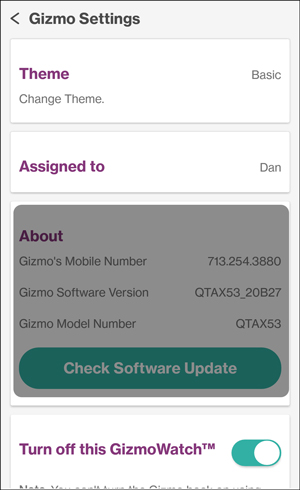 check here to see about settings and check for software update