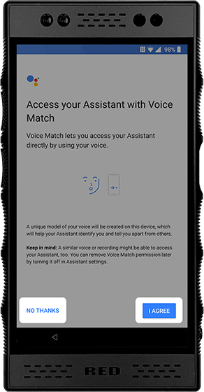 Set up Voice Match