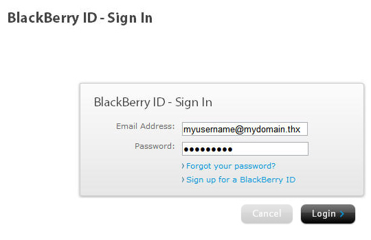 Blackberry id обход блокировки